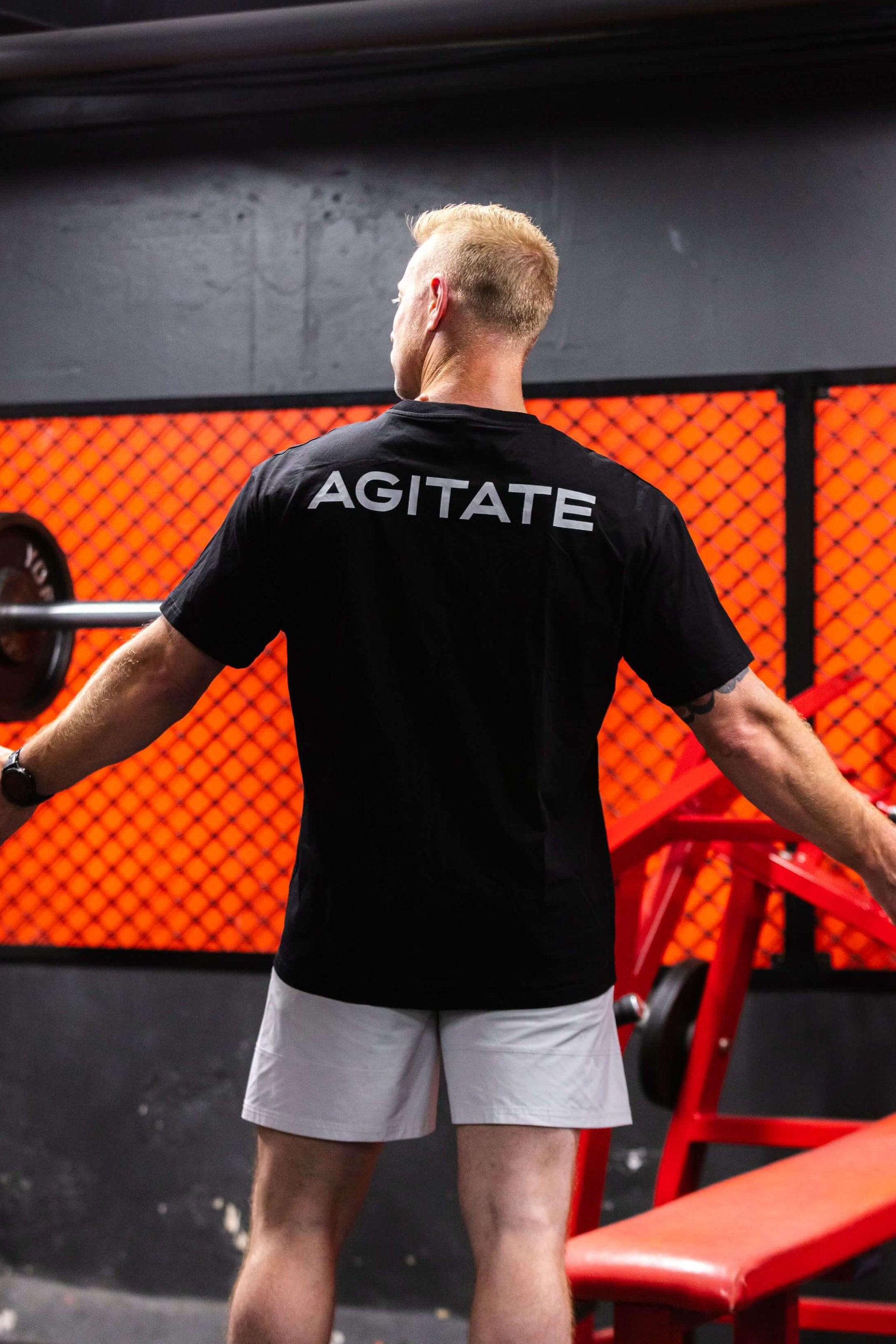 Lightweight oversized fitness t-shirt for dads, gym to streetwear